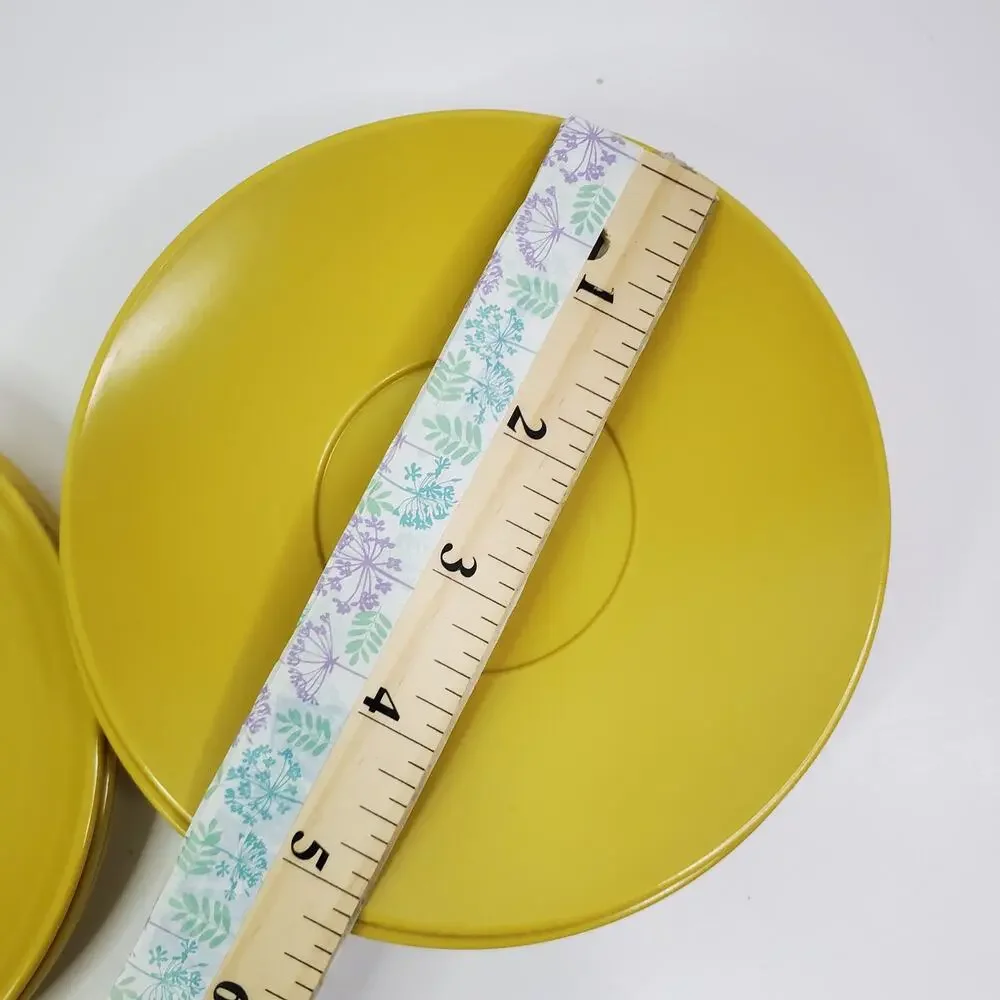Vtg Melmac Harvest Gold Dishes Lot of 12 Melamine Bowls Platters 1 cup
